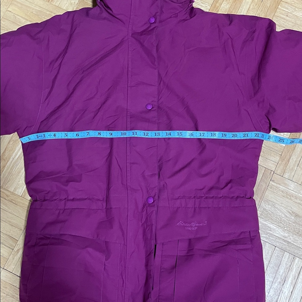 Eddie Bauer Fuchsia Goose Down Jacket - Picture 11 of 14